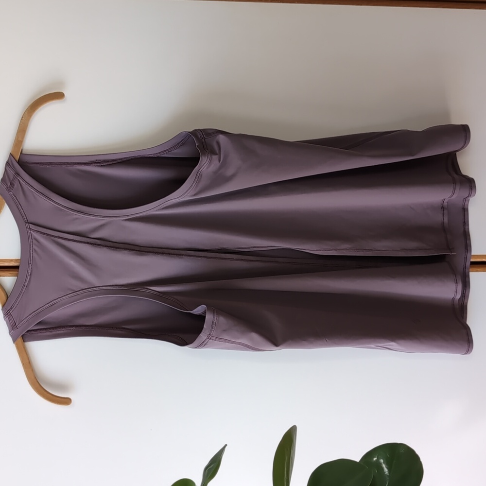 Lululemon All Tied Up Tank Open Back Zinc Frosted Mulberry 8 - Picture 7 of 10